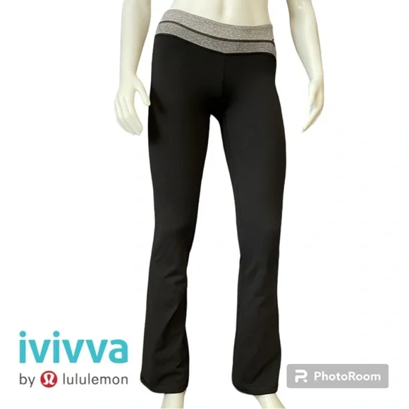 Ivivva Bottoms Ivivva By Lululemon Flare Leggings Girl Size 2 Poshmark